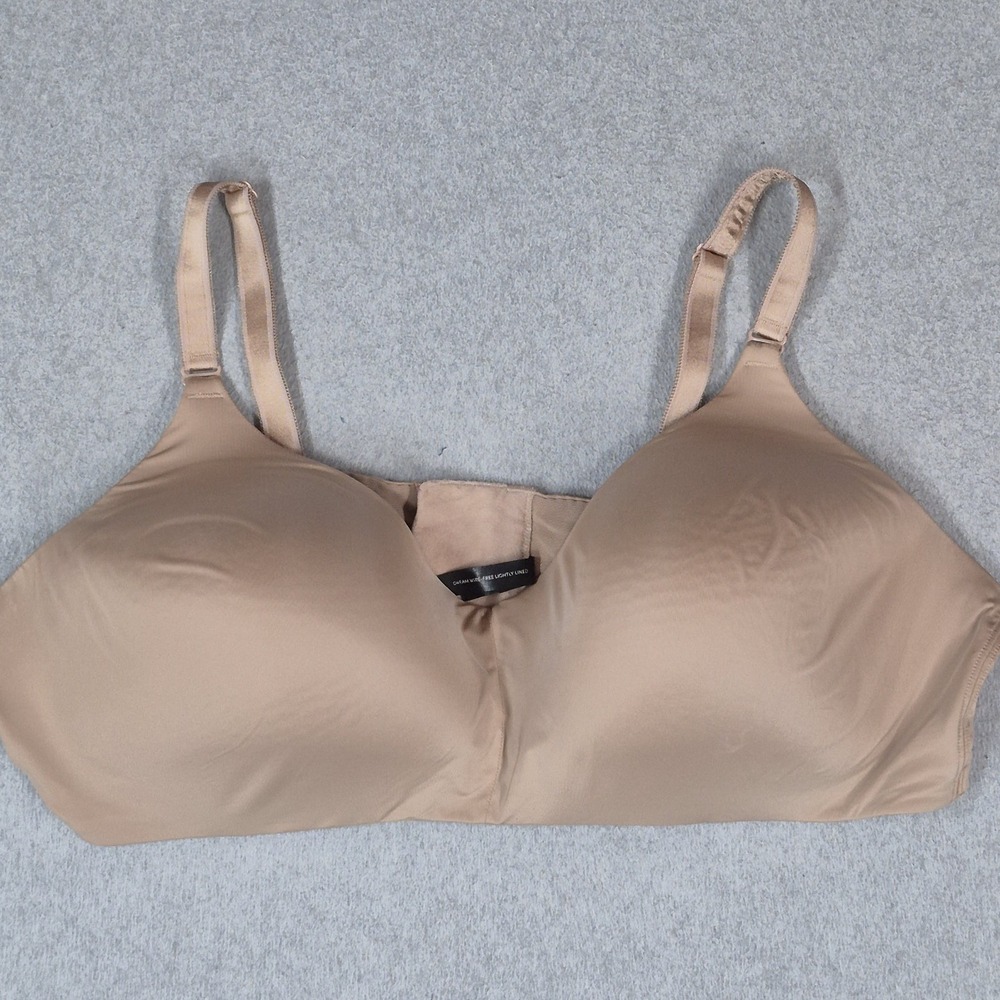 Torrid Women Bra 48D Beige Dream Wire Free Lightly Lined Adjustable Strap